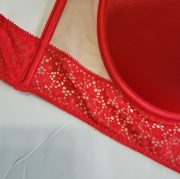Victoria's Secret Very Sexy Push Up Bra 36 DD Red - Picture 10 of 14